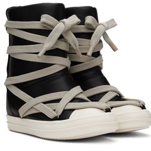 Rick Owens Jumbo Puffer Megalaced Sneakers